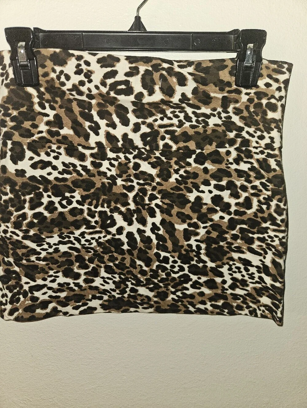 Bongo Juniors Vintage Cheetah Print Skirt Size M NWT